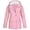 Pink, variant on Pisexur Raincoat for Women Rain Jackets for Women Waterproof Lightweight Hooded Jackets Windbreaker Outdoor Hooded Trench Coat Long Lined Rain Coats