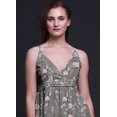thumbnail image 2 of Bimba Robe Longue Maxi Bohème à Bretelles Sans Manches Imprimée Florale pour Femme - Petit, 2 of 5