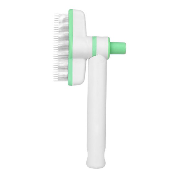 TIELUTT Peigne Anti-Puces pour Animaux Autonettoyant Brosse de Toilettage 2025 Accessoires Intelligents Autonettoyants pour Petits Chiens Accessoires pour Caniches Sacs-Ceintures Support pour Chien Accessoires pour Chiens et Chats Séparateur dans le Coffre de t