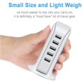 thumbnail image 4 of Yhmxh Electronics Smart Home Multi Interface USB Charger 20W Fast Charging 5 USB Sockets 5V4A Desktop Stand Multifunctional Charger Abs Docking Station, 4 of 6