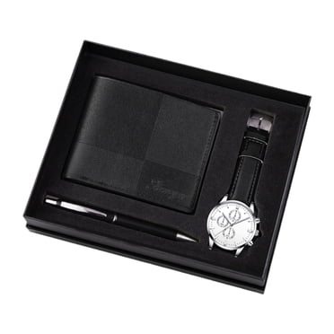 lionlar Men's Gift Set Beautifully Creative Decor Gift Box for Male Father's Day Him Black White