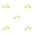 thumbnail image 3 of stanreset Waterproof Nose Clip Swimming Anti-noise Earplug for Protection Ear Protector Yellow 5Set, 3 of 6