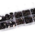 thumbnail image 4 of FLAMEEN 100Sets 15mm Press Studs, Press Stud Buttons, For DIY Craft Home Leather Clothing Bags, 4 of 8