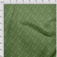 thumbnail image 4 of oneOone Velvet Green Fabric Floral Sewing Craft Projects Fabric Prints By Yard 58 Inch Wide, 4 of 5