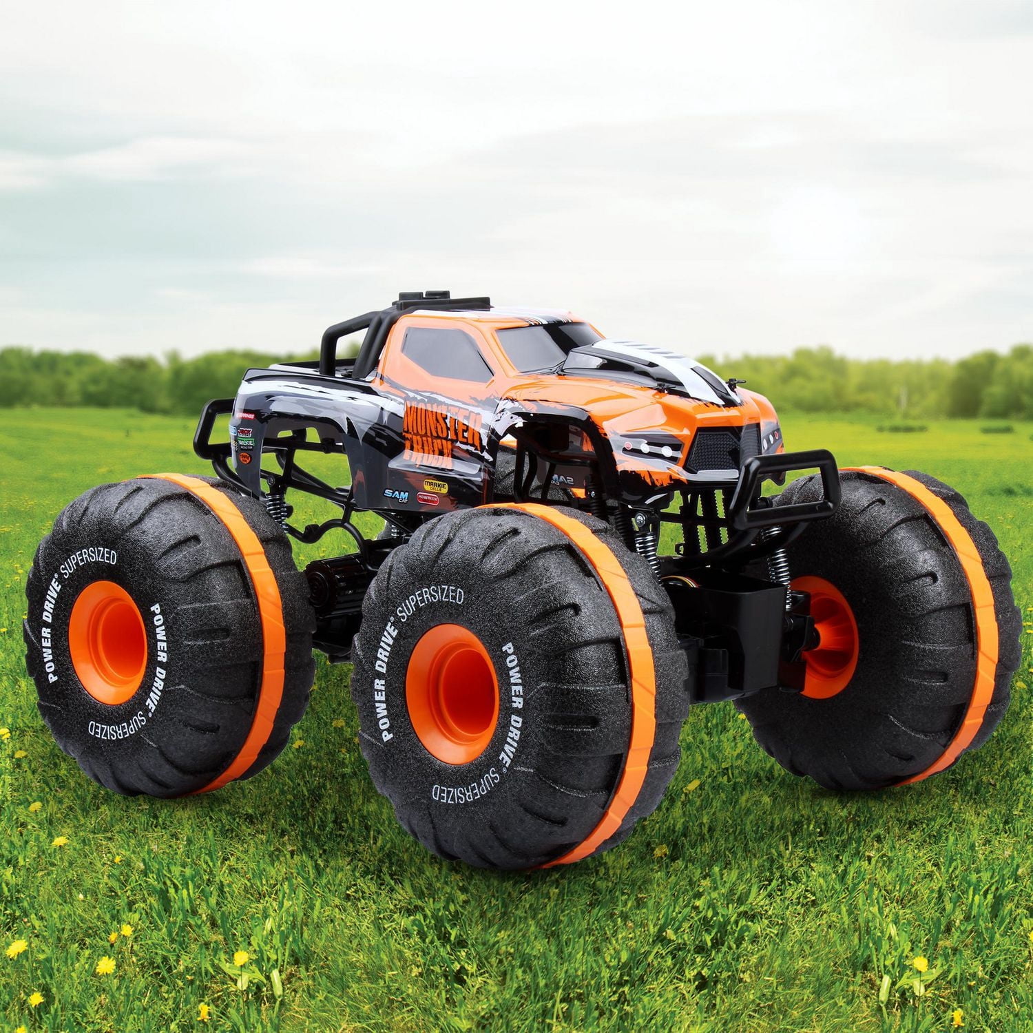 1:7) Mega All-Terrain Battery-Powered RC Monster Truck - Walmart.ca