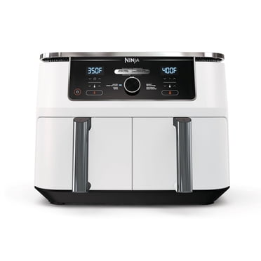 Friteuse à air TG 4-en-1 de 10 Qt (9,4 l) à 2 paniers Ninja Foodi dotée de la technologie Dual Zone, Blanc, DZ300CWH