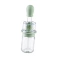 thumbnail image 4 of Glass Oil Bottle With Silicone Brush Silicone Dropper 2 In 1 Portable Heat Resistance Oil Container For Air Fryer Cooking Pancake Baking, 4 of 8
