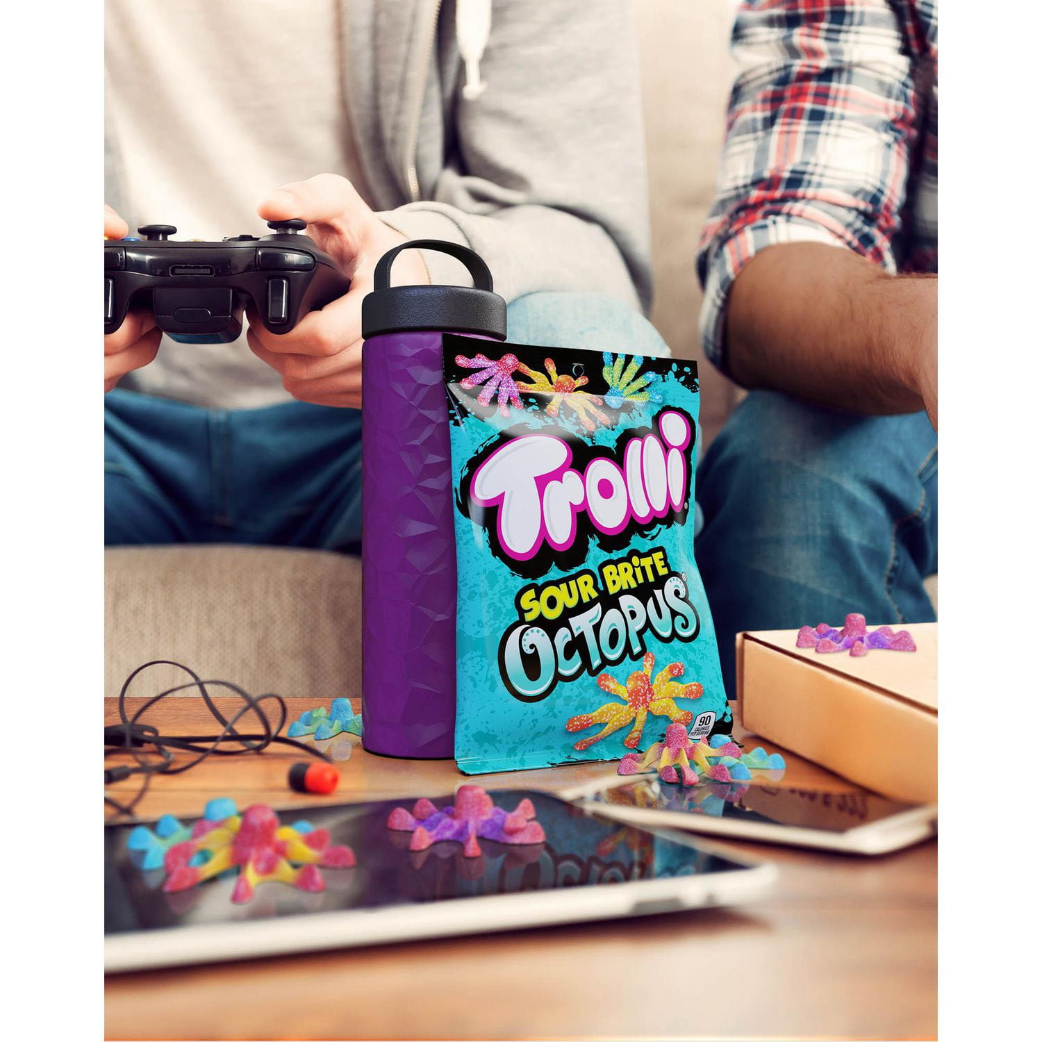 Trolli Sour Brite Octopus Gummy Candy