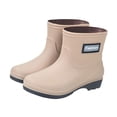 thumbnail image 4 of GUOOL Bottes de Pluie Mi-Mollet pour Femmes Bottes Décontractées de Travail pour Dames Cuisine Randonnée 38, 4 of 9