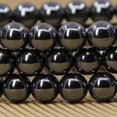 thumbnail image 4 of Bracelet Extensible Unisexe en Perles Rondes de 8 mm en Hématite Noire Naturelle, 4 of 5