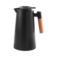 thumbnail image 2 of TIMIFIS Gadgets de Cuisine Bouilloire Intelligente Isolée Pot d'Isolation Intelligent pour la Maison Doublure en Verre Double Poignée Bois de Hêtre Forte Conservation de la Chaleur Appuyer sur un Bouton Sortir de l'Eau Cuisine et Salle à Manger, 2 of 6