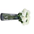 thumbnail image 4 of 10pcs Artificial Rose Flower Simulation Floral Decor Home Office Wedding Cloth Fake Flower  Purple, 4 of 9