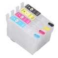 thumbnail image 2 of Ink Cartridges, Durable PP Refill Ink Cartridges Reusable  Output Odorless 4 Colors Accurate Printing With Permanent Chip For Inkjet Printer MUGBK MUGC MUGM MUGY,T2991A T2992A, 2 of 8