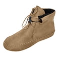 thumbnail image 1 of Babysbule Bottes pour Femmes Liquidation Mode Femmes et Hommes Décontractées Chaudes à Lacets Bottines Courtes Chaussures Plates en Cuir, 1 of 5
