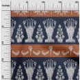 thumbnail image 1 of oneOone Cotton Poplin Fabric Ethnic Ikat Print Fabric BTY 56 Inch Wide, 1 of 4