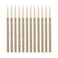 thumbnail image 2 of GUOOL Wooden Candy Sticks 6 inch Food Picks for Buffet Candy Making gold, 2 of 9