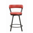 thumbnail image 4 of Topline Home Furnishings tabouret à hauteur de comptoir pivotant, 4 of 5