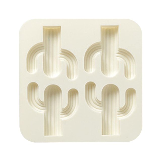 Desert Cactus Silicone Baking Molds Ice Lattice Cubes Cake Chocolate Molds