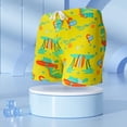 thumbnail image 3 of Sunnyoo Boys Dinosaur Swim Trunks Compression Liner Quick Dry Board Shorts for Kids, 3 of 3