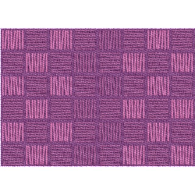 Ahgly Company Tapis d'Intérieur Lavables à la Machine Pourpre Transitionnel Rectangle, 8' x 12'