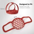 thumbnail image 2 of kurtrusly 2Pcs Oeuf Vapeur Rack Anti-scalding Multi-Fonction Autocuiseur Élingue Résistant Silicone Bakeware Accessoires de Levage à la Maison Orange, 2 of 8
