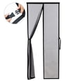 thumbnail image 2 of Mistaha Porte Moustiquaire Magnétique avec Cadre Complet, Ruban Magique, Grande Porte de Patio Instantanée, Rideau en Maille, Mains, 2 of 8