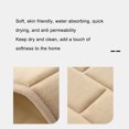 thumbnail image 2 of Maytalsory Quick-drying Bathroom Rugs Exquisite Crafted For Easy Cleaning Toilet Rugs Bath Mat Carpets Coffee 1 Pc, 2 of 6