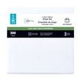thumbnail image 3 of Mainstays 4-Piece 300 Thread Count White- CVC Cotton Blend Bed Sheet Set, Twin (Adult), 3 of 5