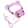 thumbnail image 4 of TEHAUX 1Pcs Kids Earphones Wired Pink Cartoon Style with Impact Resistant Material, 4 of 8