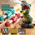 thumbnail image 2 of Electric Dinosaur Shoot Toy for Kids 6-12 Remote Control Dino Game with Steam Auto Scoring Spray LED Light Multiplayer Party Shoot Game, 2 of 7