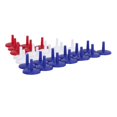 thumbnail image 3 of 100 PCS Marqueur de Balle de Golf 18mm Couleur Aléatoire, 3 of 7