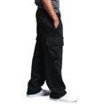 thumbnail image 4 of RKSTN Cargo Pantalon pour Hommes à Multiples Poches, Réfléchissant, Jambe Droite, Salopette de Sport Décontractée, Pantalon Léger à Cordon de Serrage pour la Randonnée en Plein Air, 4 of 5