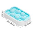 thumbnail image 2 of Ohufall Mini Press Ice Tray With Lid Summer Kitchen Must Have ice cubes Tray For Freezer Small Ice Maker, 2 of 3