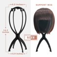 thumbnail image 2 of Support pour Perruques, Support de Tête de Perruque Portable pour Femmes, Lot de 3, 2 of 7