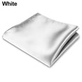 thumbnail image 3 of YOPTOP Men‘s Satin Solid Plain Color Handkerchief Hanky Pocket Square for Wedding Party,navyblue, 3 of 11