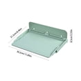 thumbnail image 3 of Wall Shelf under $5! CQCYD Retractable Wall Shelf Organizer, No Drill Adhesive Storage Shelf, Kitchen Bathroom Space Saver, Multi-Layer Display Rack, 3 of 6