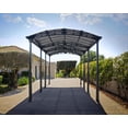 thumbnail image 4 of CANOPIA by PALRAM Alpine 12 ft. x 28 ft. RV, Carport and Boat Shelter - Grey, 4 of 9