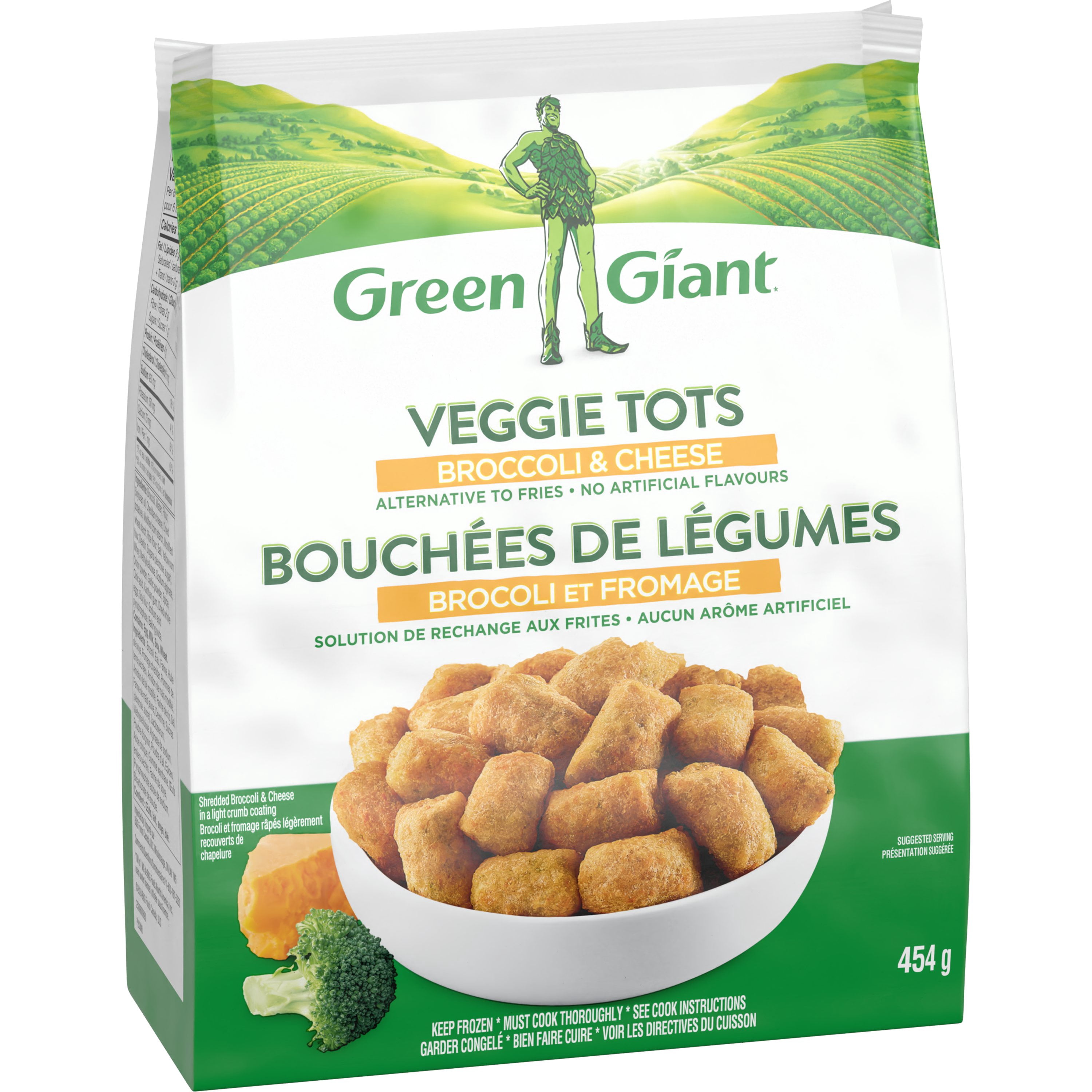 Green Giant Broccoli & Cheese Veggie Tots, 454 g - Walmart.ca