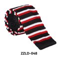 thumbnail image 2 of Men'S Skinny Tie Thin Slim Solid Formal Knitted Necktie, 2 of 7