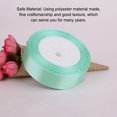thumbnail image 2 of fastboy Gift Wrap Ribbon Wedding Clothes Making Supply Multi-color DIY Craft Accessories Festival Fabric Polyester Ribbons Box Ornaments Light Green 141, 2 of 7