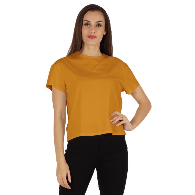 Inkmeso T-Shirt à Manches Courtes pour Femmes, Épaules Tombantes, Col Rond, T-Shirts d'Été Décontractés