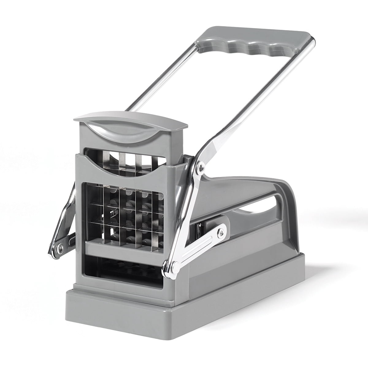 Starfrit Gourmet Coupe-Frite, 2 Lames Incluses, Lames en Acier Inoxydable, Base à Ventouse Stable, Facile à Utiliser, Coupe Frites Régulières et Juliennes, Pour Frites Maison