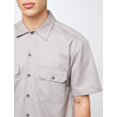 thumbnail image 4 of Dickies Chemise de Travail à Manches Courtes pour Homme, 5X, Argent, 4 of 6