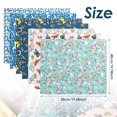 thumbnail image 3 of Wekvgz Fat Quarters Quilting Cotton Non Fade Fabric Squares Practical Fabric Bundles Exquisite Cotton Quilting Fabric Bundles with Pretty Patterns Square Patchwork Fabric for Craft Making, 3 of 9