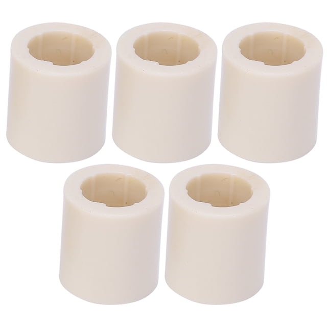 Tbest 40pcs Pool Cue Ferrules White Fiber Stick Rod Repairing Tool Tubes Billiard Accessories,Cue Tube Ferrules,Cue Stick Ferrules