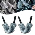 thumbnail image 4 of Becaristey Quick And Easy Car Wash With Microfiber Cleaning Tool Wheel Cleaning Brush Car Wheel Cleaning Belt red, 4 of 6