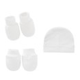 thumbnail image 2 of YAOBAMM Soft Newborn Hat Newborn Hat Set Knit Elastic Soft Warm Photography Props Infant Accessory Baby Bonnet Beanie, 2 of 5