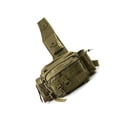 thumbnail image 1 of stanreset Sacs d'Articles de Pêche Multifonctions Épaule Simple Bandoulière Portable Équipement Utilitaire Sac de Rangement Extérieur Sac à Main Kaki, 1 of 1