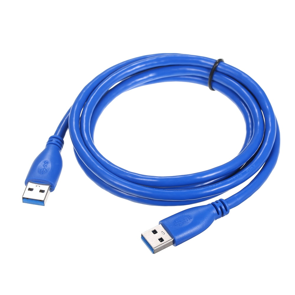 Amdohai USB 3.0 Extension Cable Male to Male Cable Type A Cord 5Gbps Fast Speed for Data Transfer Hard Drive Enclosures Printers Modems Cameras (Blue)