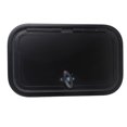 thumbnail image 1 of Porte de Bagage Noire pour VR, Porte de Trappe de Rangement pour Bagages Antirouille Anti-UV Imperméable, Résistante aux Couleurs, Robuste, avec Clés pour, 1 of 7